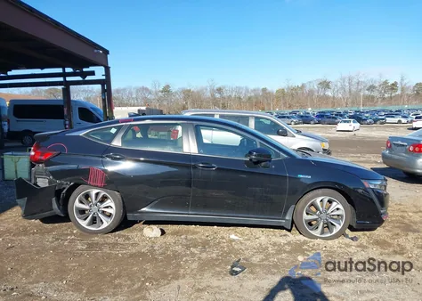 2018 Honda Clarity Plug-In Hybrid Touring z USA, uszkodzony, nr VIN JHMZC5F39JC001840